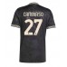 Maillot de foot Juventus Andrea Cambiaso #27 Troisième vêtements 2025-26 Manches Courtes